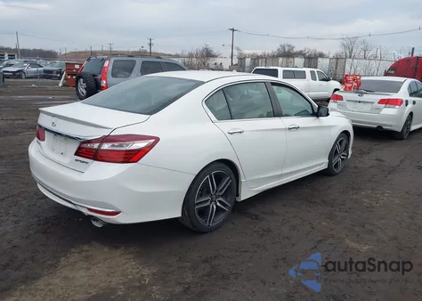 2016 Honda Accord Sport from USA, damaged, VIN 1HGCR2F56GA139072